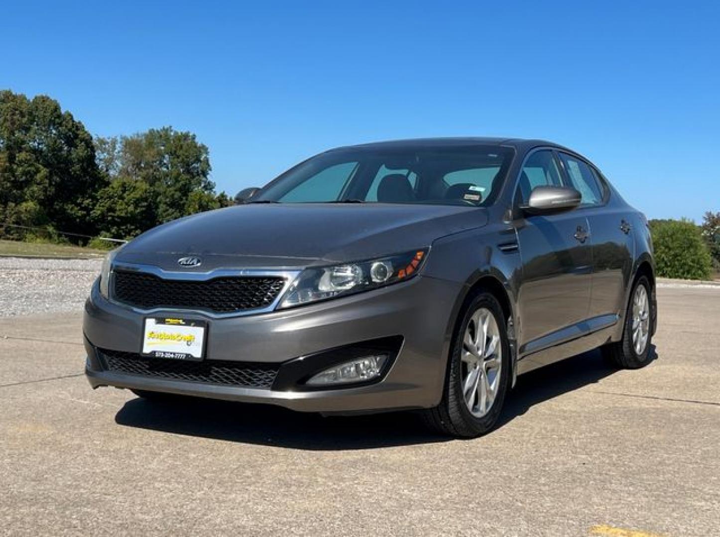 2013 BROWN /Tan Leather Kia Optima EX (5XXGN4A70DG) with an 2.4L L4 DOHC 16V engine, 6-Speed Automatic transmission, located at 11100 Summerlin Square Dr., Fort Myers Beach, FL, 33931, (239) 999-7777, 26.493452, -81.938683 - Photo#43