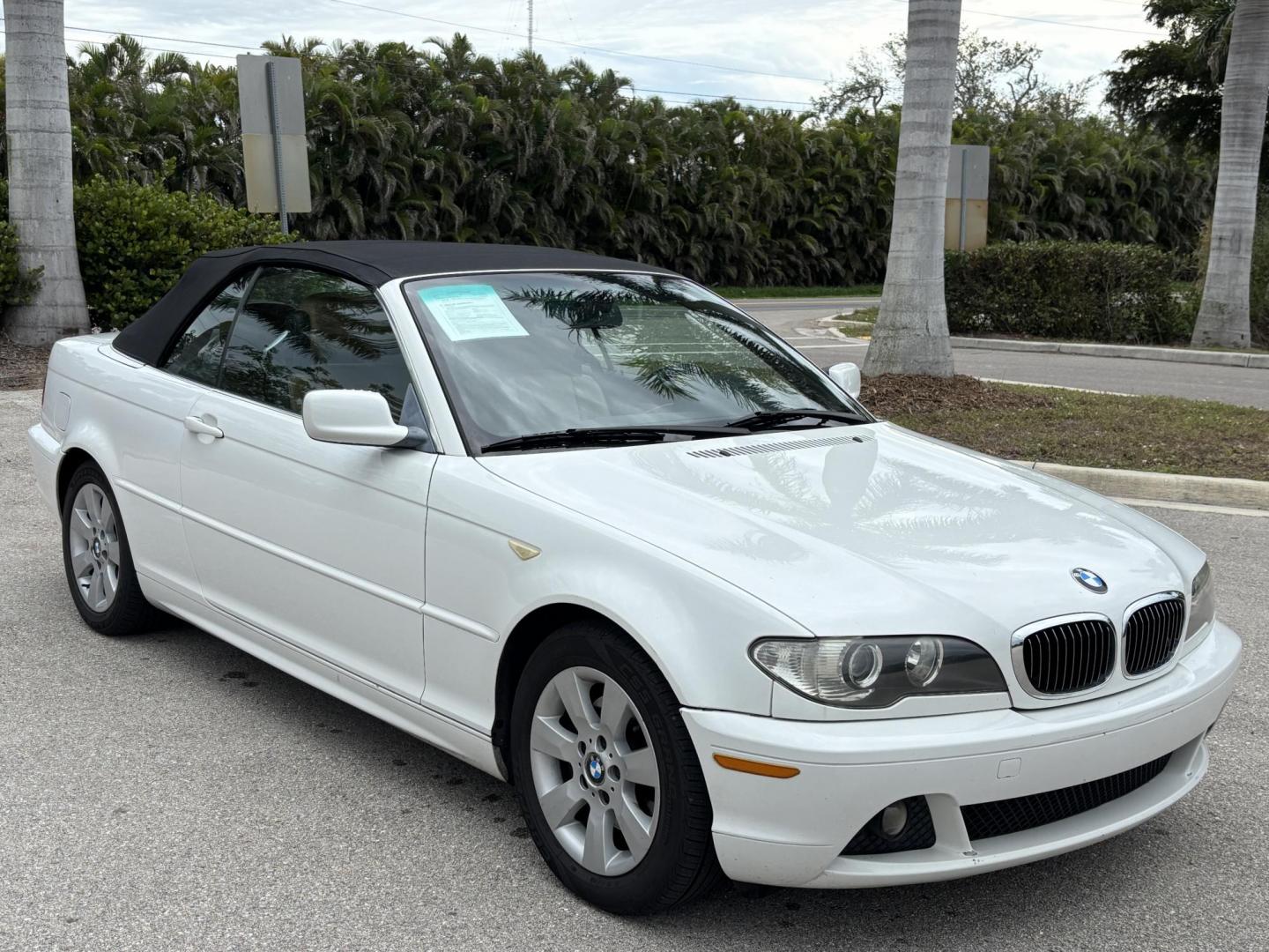 2006 WHITE BMW 325 CI (WBABW33426P) with an 2.5L engine, Automatic transmission, located at 11170 Summerlin Square Dr., Fort Myers Beach, FL, 33931, (239) 999-7777, 26.493546, -81.941628 - Photo#13