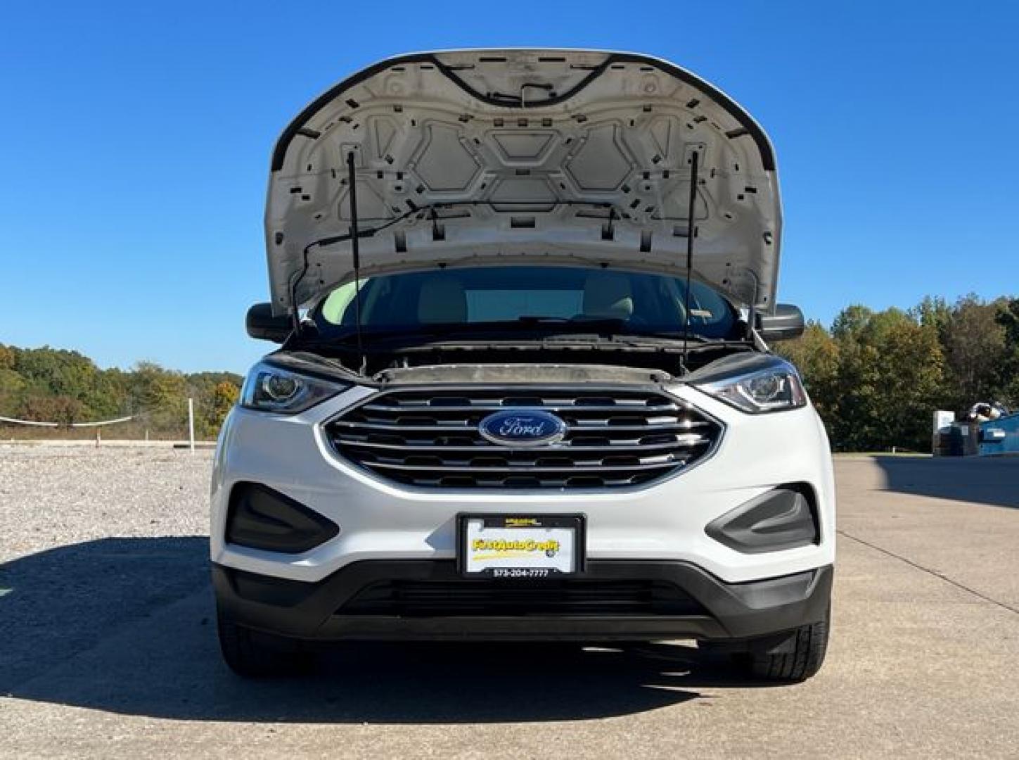 2020 WHITE /Tan Cloth FORD EDGE SE (2FMPK3G98LB) with an 2.0L engine, Automatic transmission, located at 11100 Summerlin Square Dr., Fort Myers Beach, FL, 33931, (239) 999-7777, 26.493452, -81.938683 - Photo#40